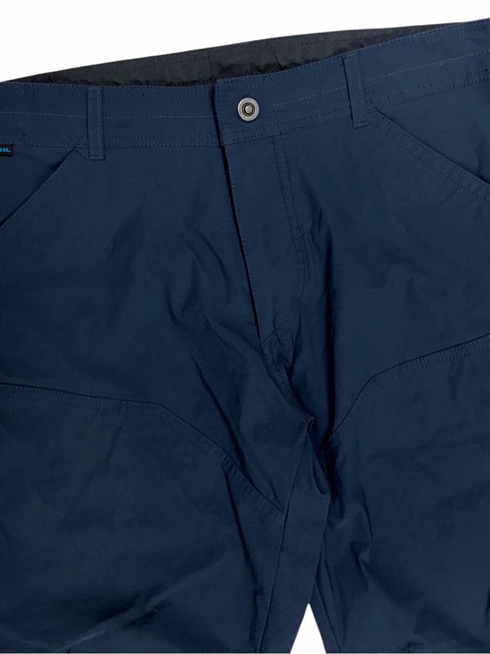 Kuhl Renegade Pants Men 35x30 Blue Outdoor Hiking Utility Work Trail Articulated